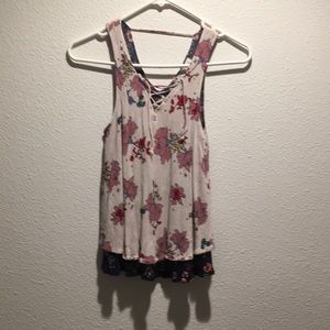 Love Fire boho tank
